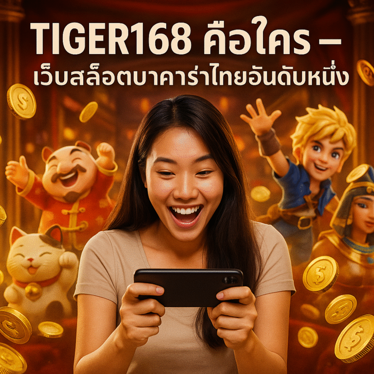 TIGER168 คือใคร – เว็บสล็อตบาคาร่าไทยอันดับหนึ่ง