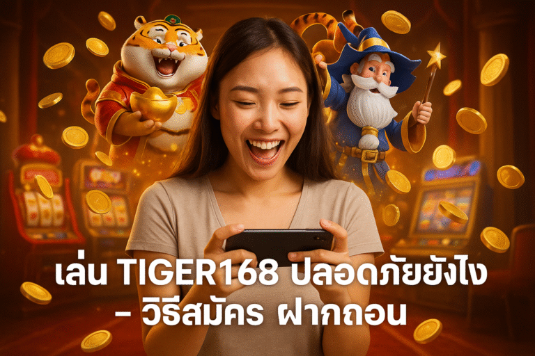 เล่น TIGER168 ปลอดภัยยังไง – วิธีสมัคร ฝากถอน