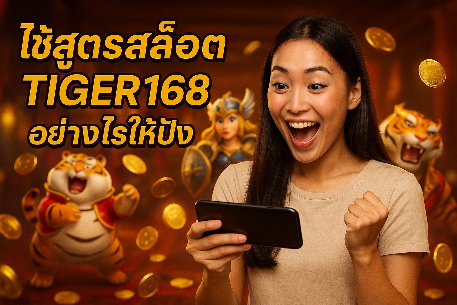 ใช้สูตรสล็อตเว็บตรง TIGER168 อย่างไรให้ปัง