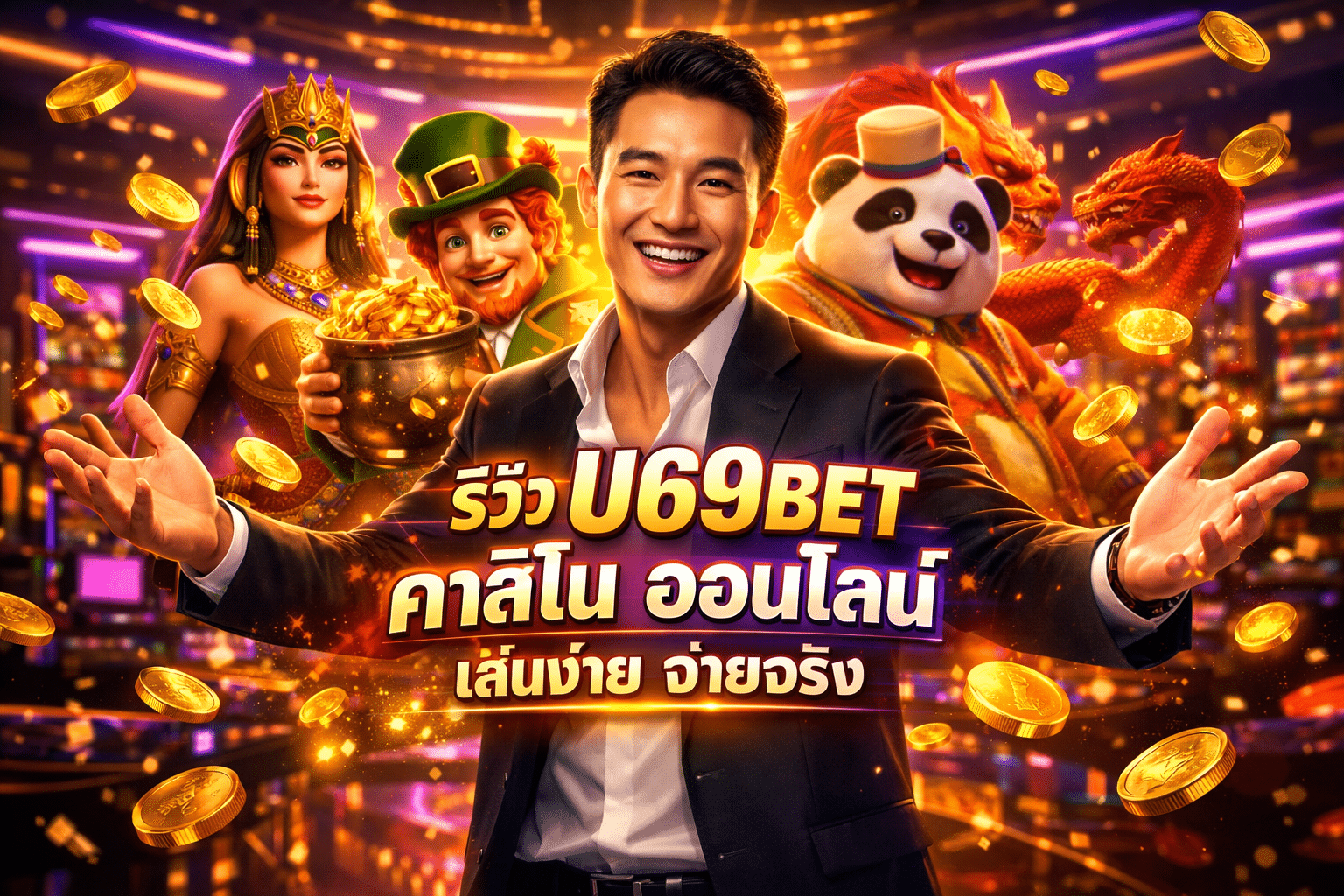 รีวิว U69BET คาสิโน ออนไลน์ เล่นง่าย จ่ายจริง