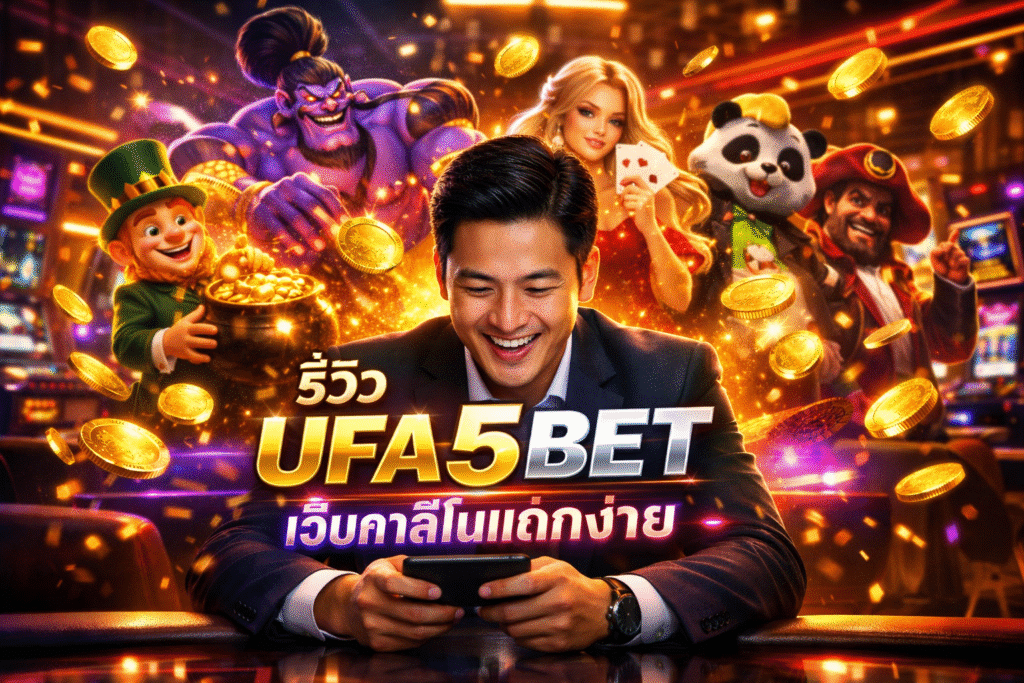รีวิว UFA5BET เว็บคาสิโนแตกง่าย