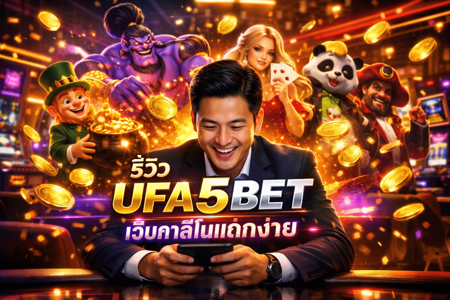 รีวิว UFA5BET เว็บคาสิโนแตกง่าย