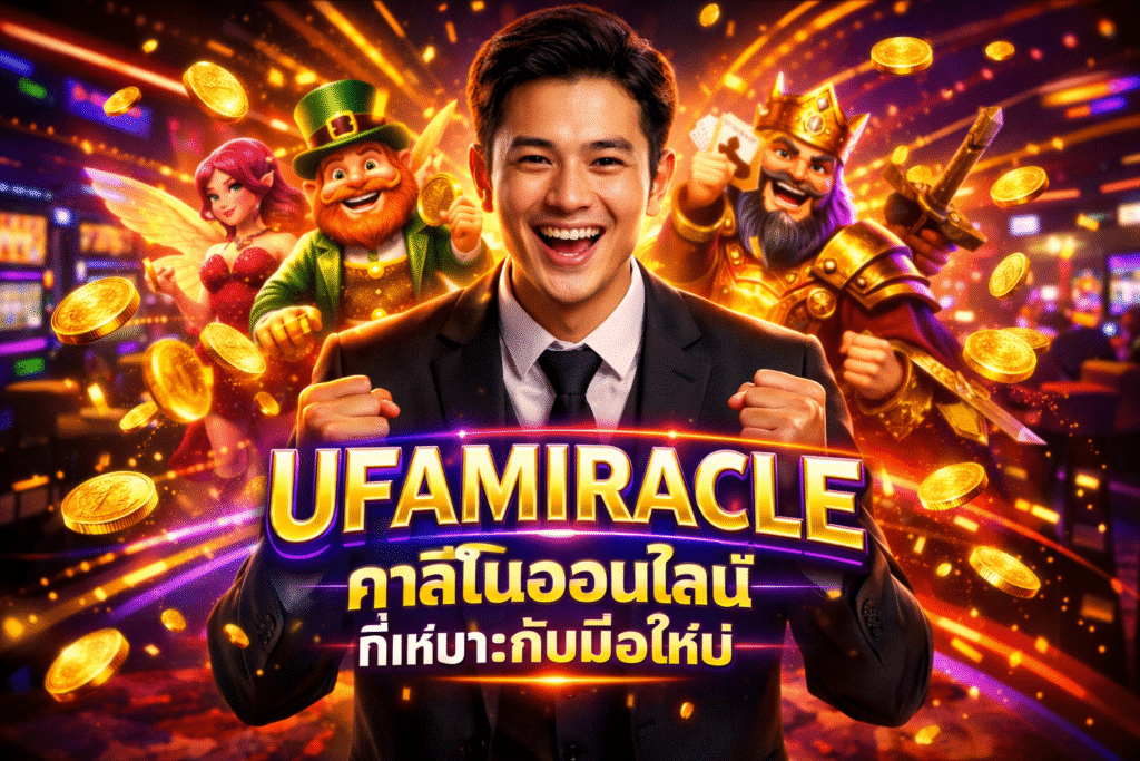 UFAMIRACLE คาสิโนออนไลน์ ที่เหมาะกับมือใหม่