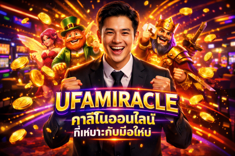 UFAMIRACLE คาสิโนออนไลน์ ที่เหมาะกับมือใหม่